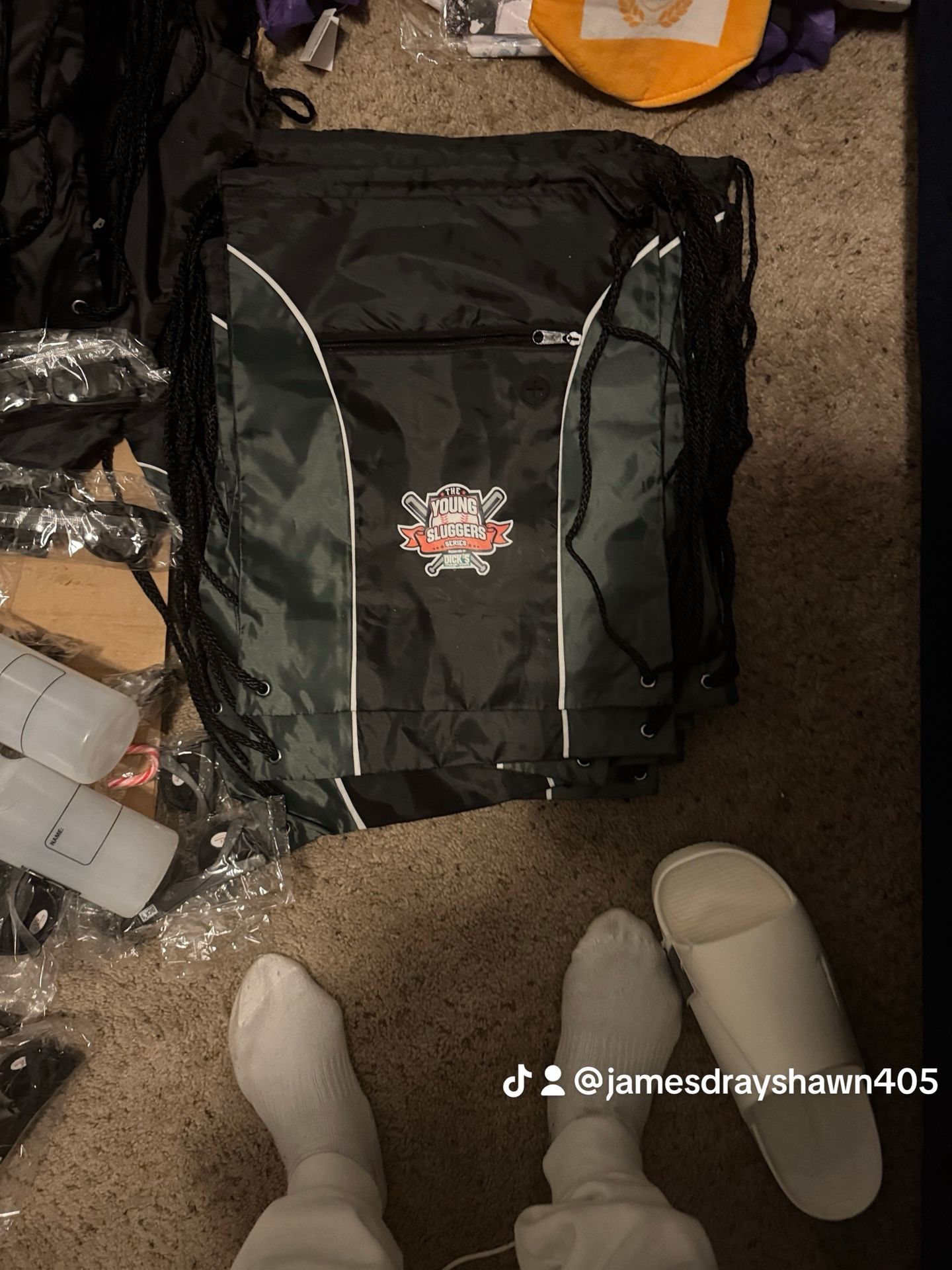 Nike/ Dicks Drawstring Backpacks