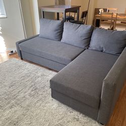 FRIHETEN Sleeper sectional couch