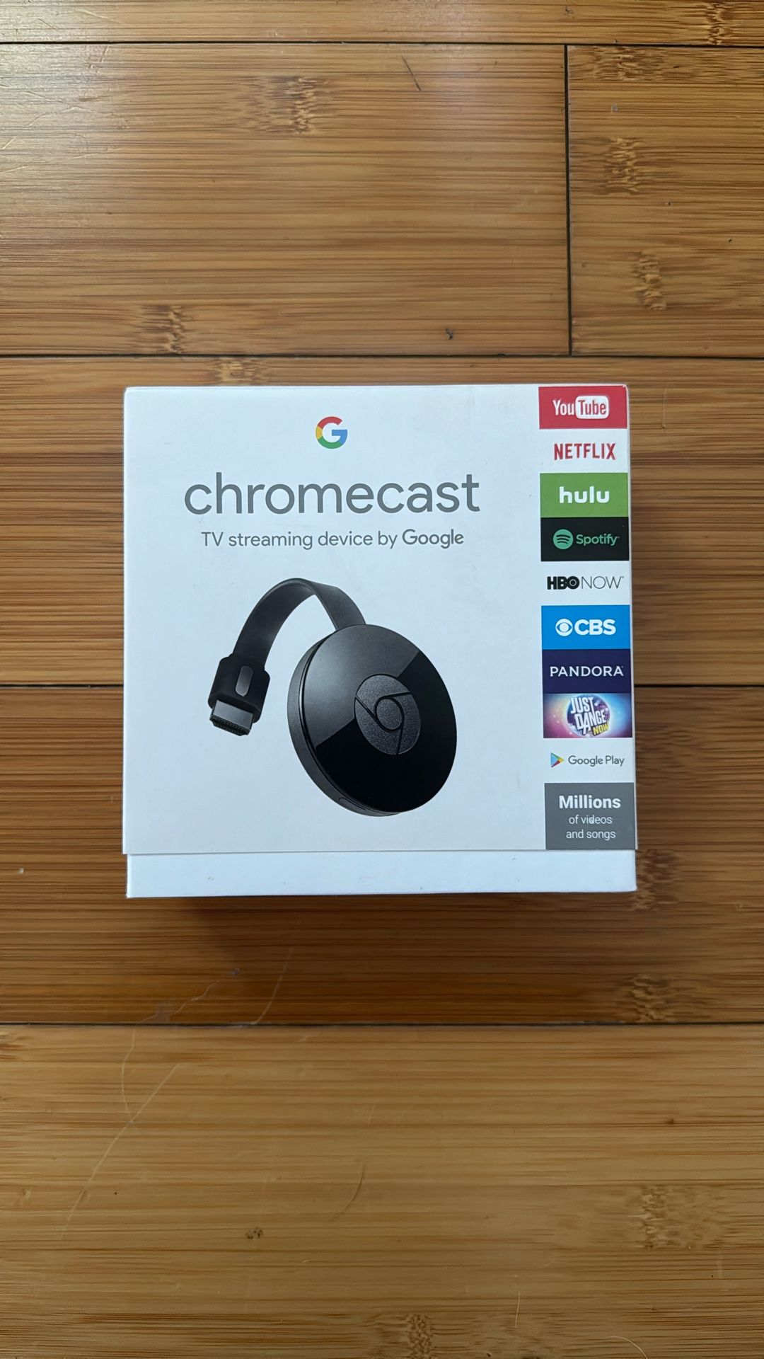Google Chromecast (2nd Generation) HD Media Streamer - Black