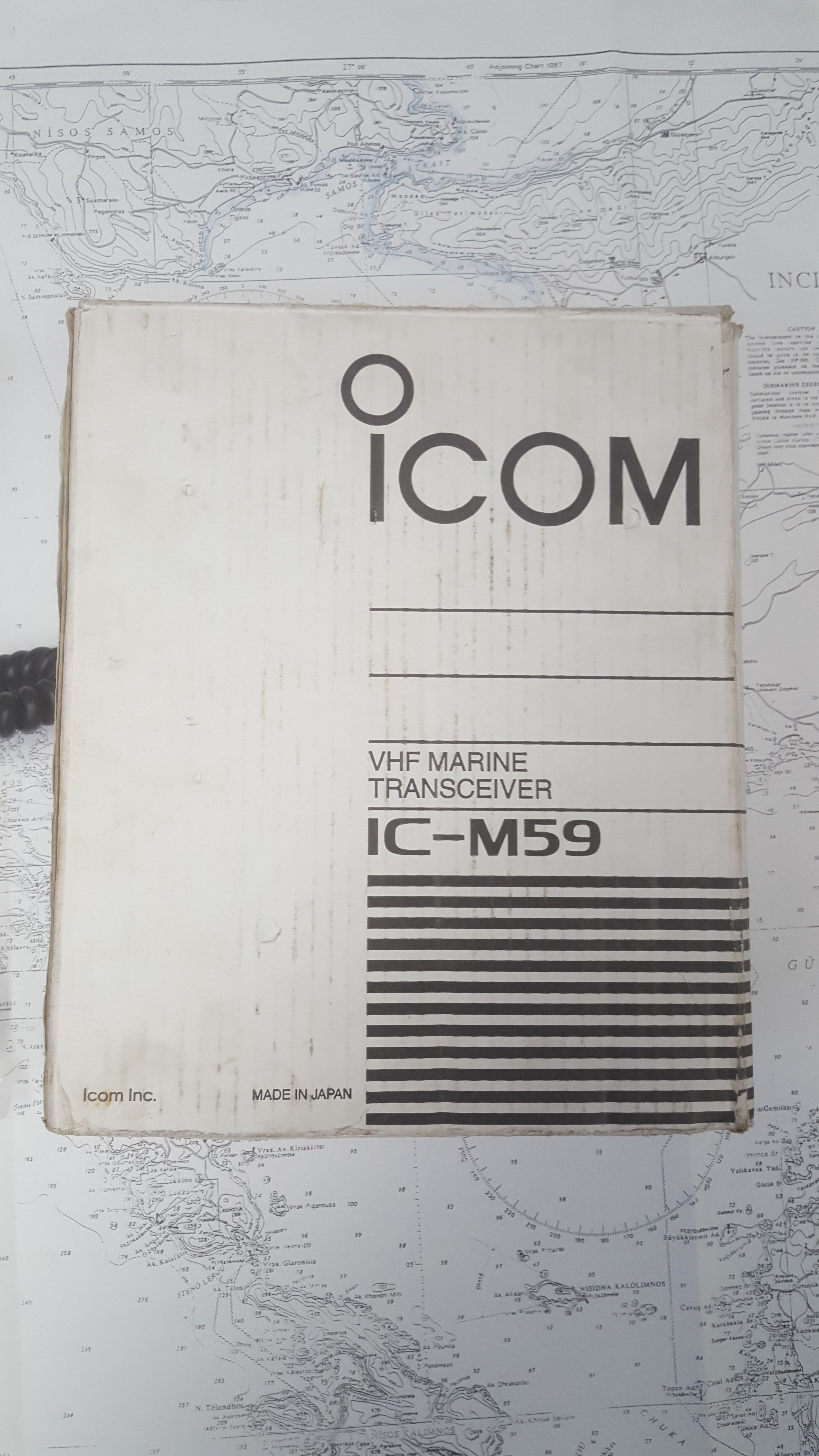 Icom IC-M59 VHF Marine Radio Transceiver C8566-087