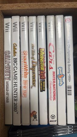 Video Games for PS5, Nintendo Wii, XBOX, ONE, PS3, PS3, PS2, PS1, 360, X wii U, and PC
