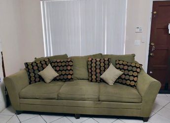 Large Sofa Green - Sofa Grande Verde