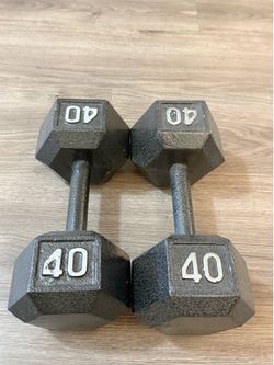 40lb dumbbells set Cap Barbell