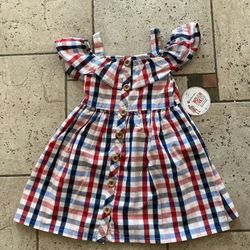 NWT Cute Woven Dress size 4