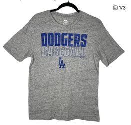 Majestic MLB Men’s Los Angeles Dodgers T-Shirt Size Medium