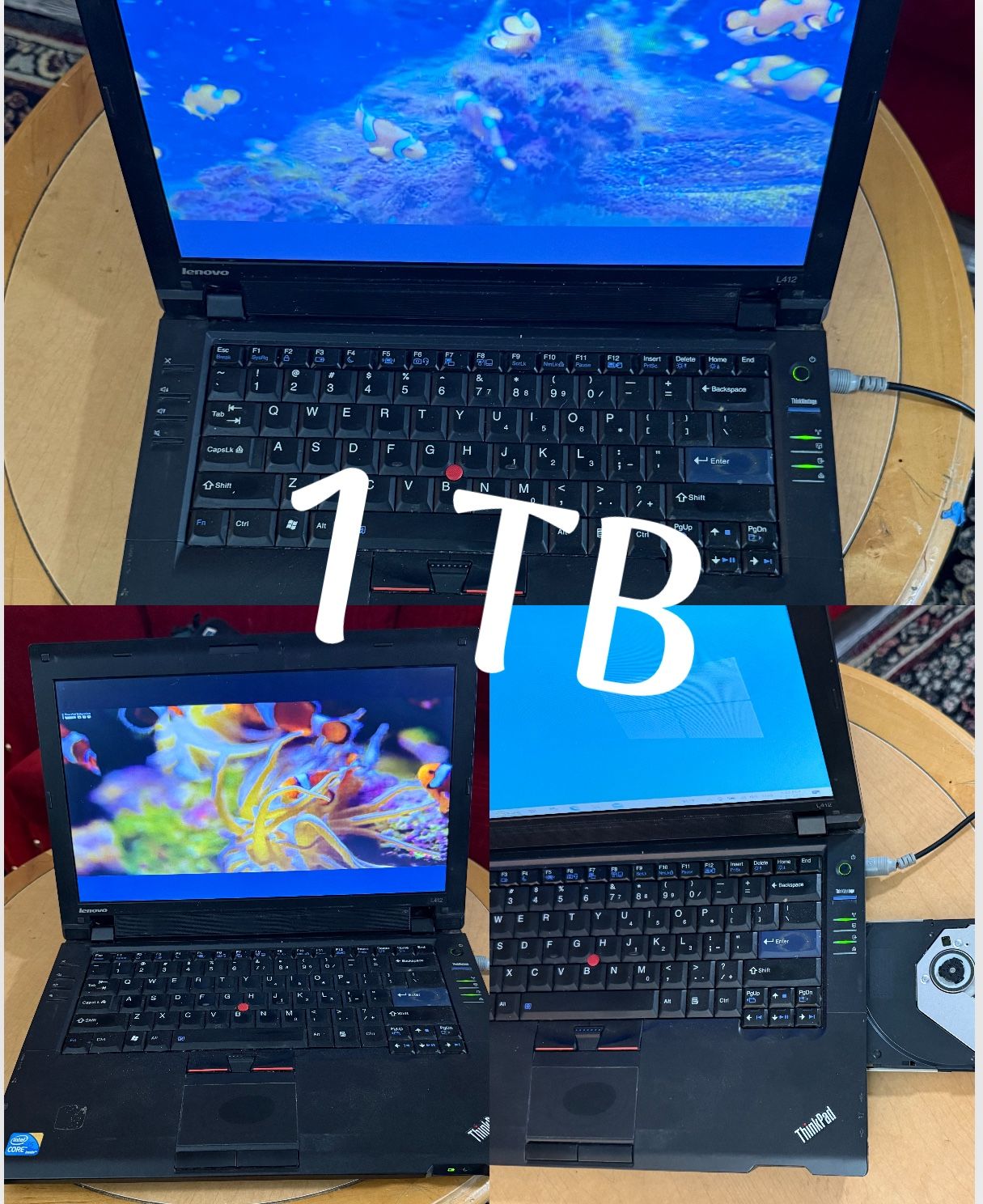 Lenovo L412 Laptop Working Great 1 TB