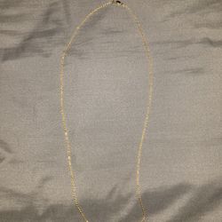 925 STERLING SILVER 14K YELLOW GOLD PLATED DIAMOND CUT ROPE CHAIN