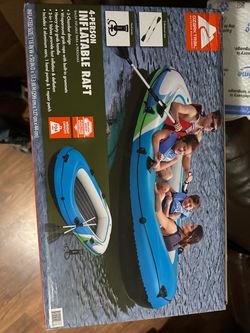 Ozark Trail 4-Person Inflatable Raft