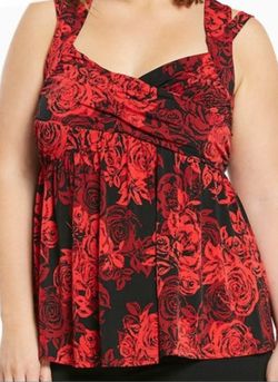 Torrid Rose Top