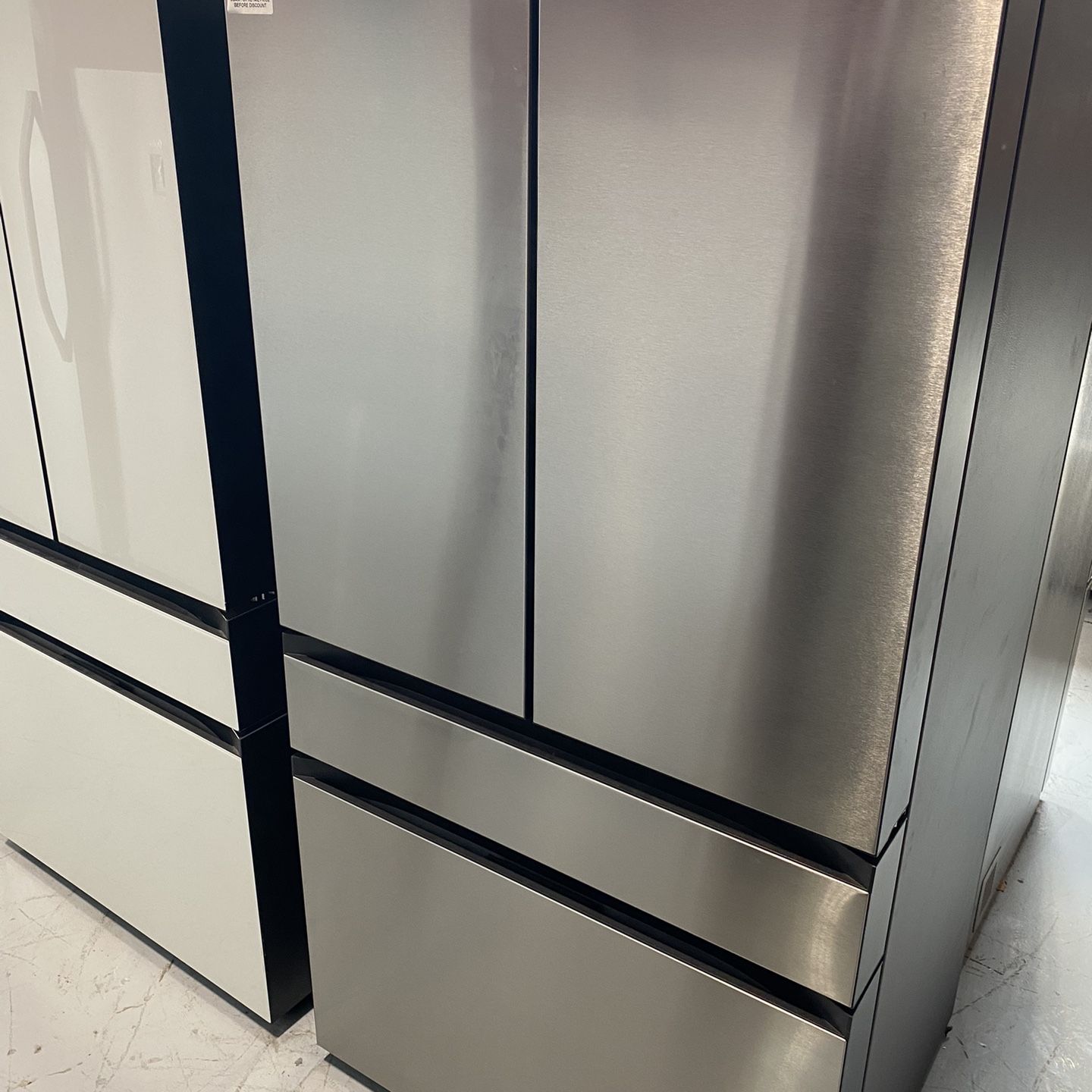 Samsung BeSpoke Stainless Steel 4-Door French Door Refrigerator - 23 Cu. Ft.
