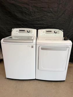LG washer and electric dryer
