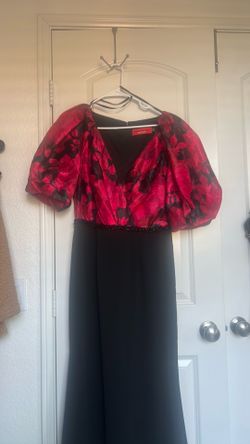 Vestido largo size 10 marca Carmen Marc calvo