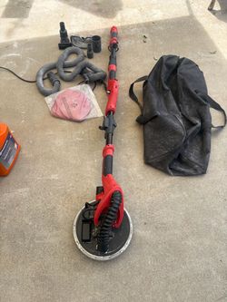 BAUER 5 Amp, 9 in. Variable-Speed Drywall Sander works great