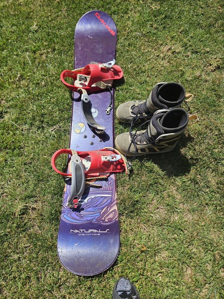 Snowboard & Boots