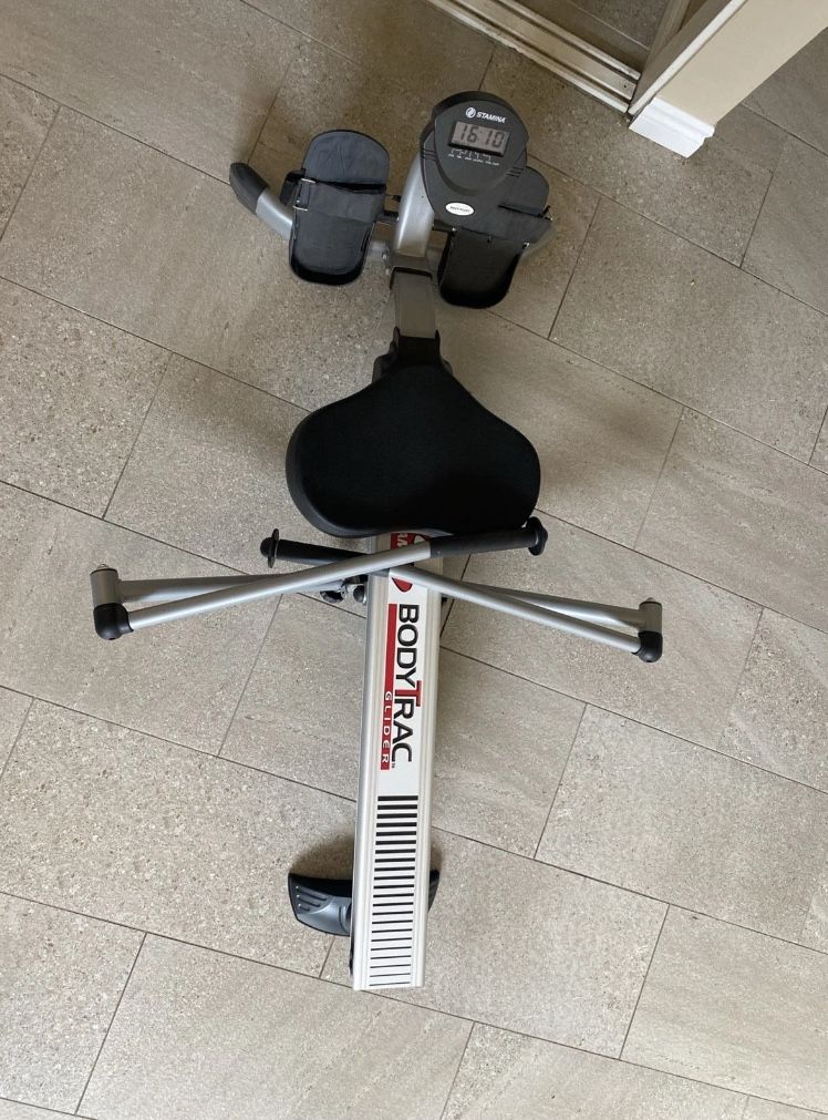 Body Trac Glider Rowing Machine