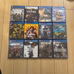 PS5 Games And PS4