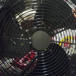 Large Metal Fan 