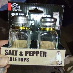 Salt And Pepper Bottles 