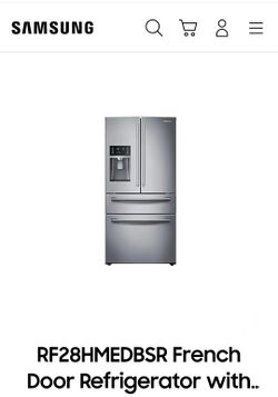Samsung Refrigerator 28 Cu. Ft With Twin Cooling Plus