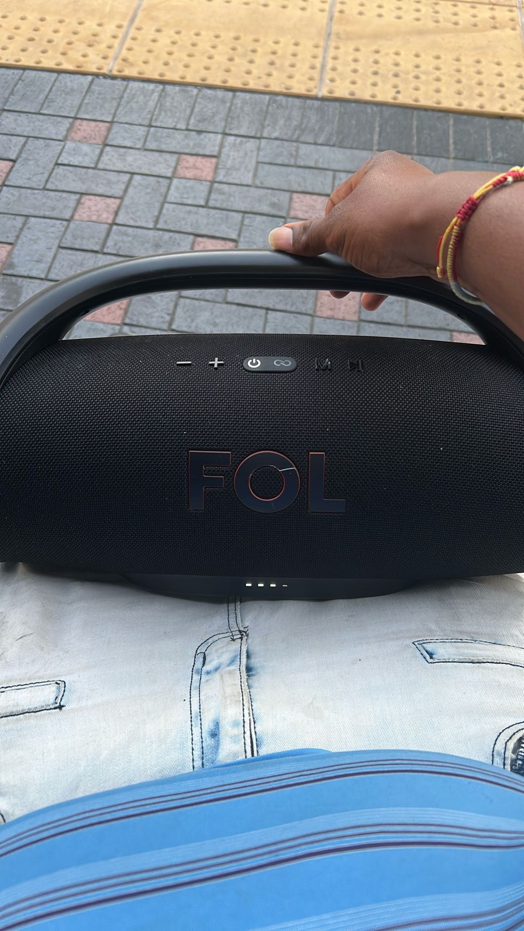 FOL Fm Radio Bluetooth Heavy Dutty Speaker Water Proof