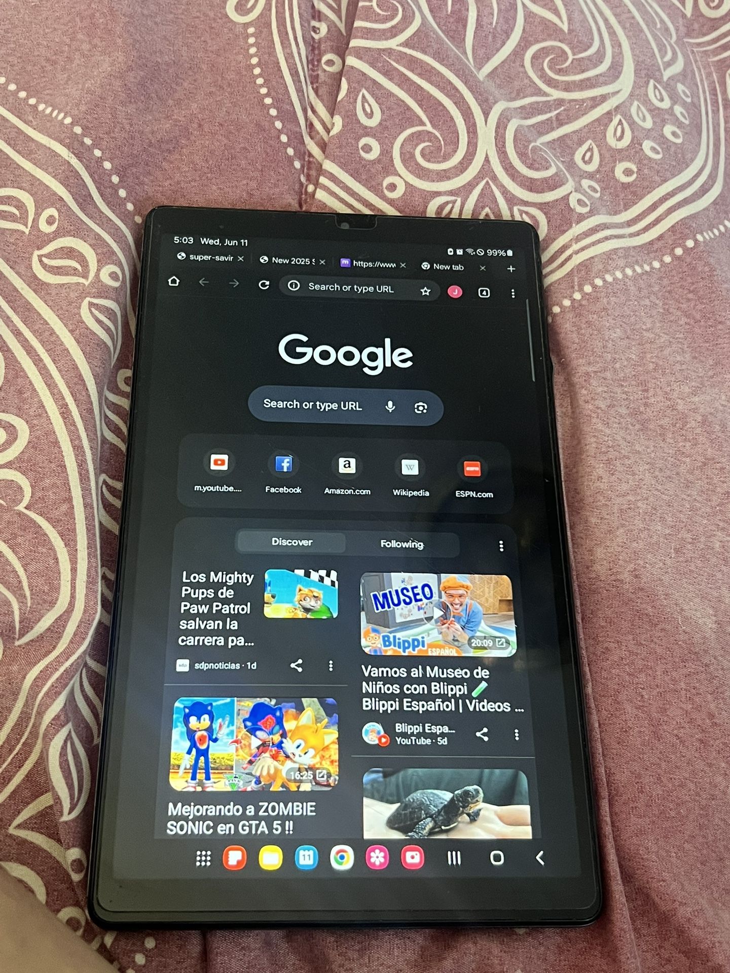 Samsung Tablet
