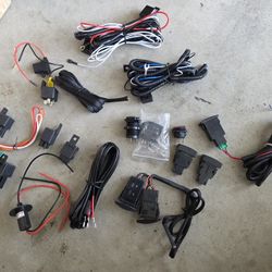 Wire Harness Switch Relay Foglights Running Lights 