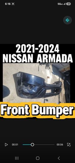 2021/2022/2023/2024 Nissan Armada Front Bumper Cover