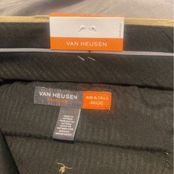 2  Van Heusen Travelers New Pants ,Big And Tall  50$ OBO