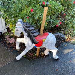 Paper Mache Carousel Horse