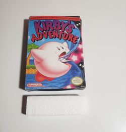 Kirby's Adventure NES Box Ony