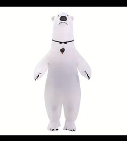 Inflatable Polar Bear Costume