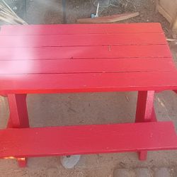 Children's Picnic Table