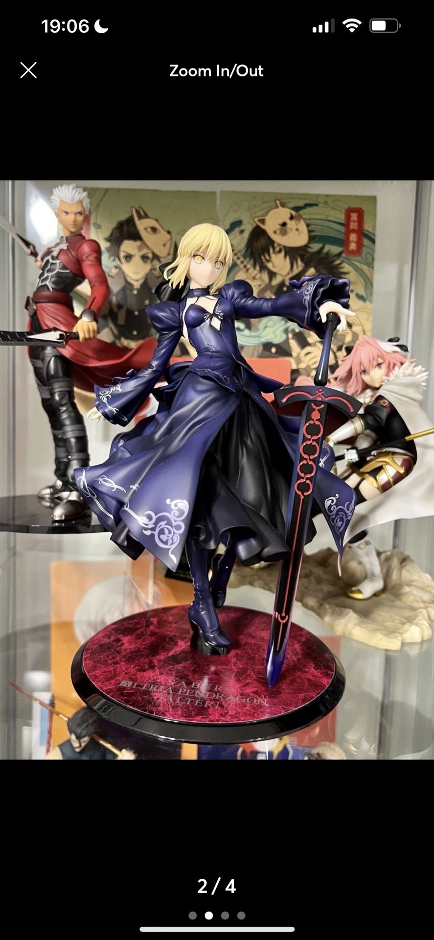 Fate/Grand Order Altria Pendragon 1/7 Saber Alter Dress Ver. Scale