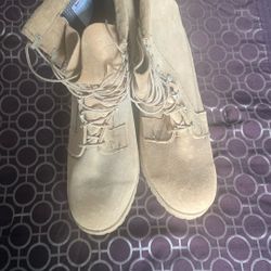MENS Combat Work Boots Sz 11.5
