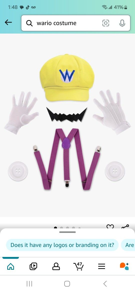 Wario Costume