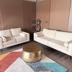 MCM Sofa and Loveseat Set