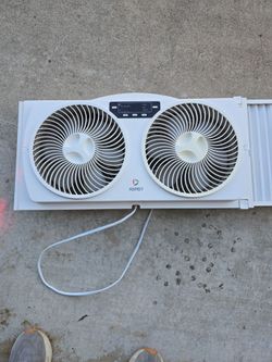 Aspen window fan, multiple speed and airflow