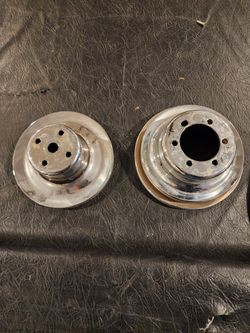 Crank Pulley And Water Pump Pulley