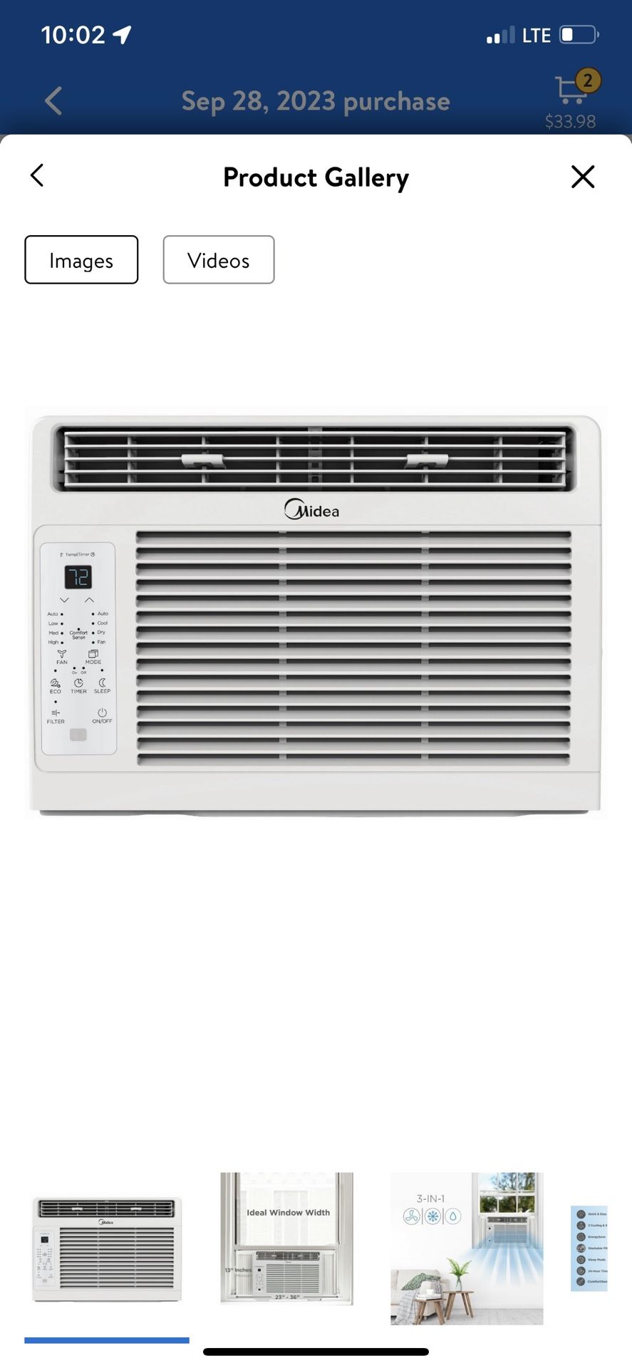 Brand New Midea AC