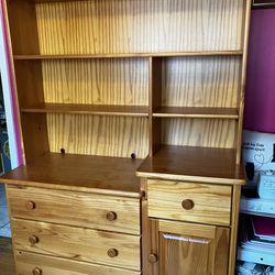Set of solid pine dressers