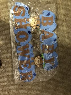 Baby shower Sign