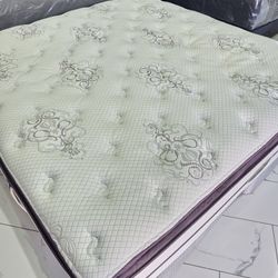 King Sizes Mattress And Box Spring Pillowtop 