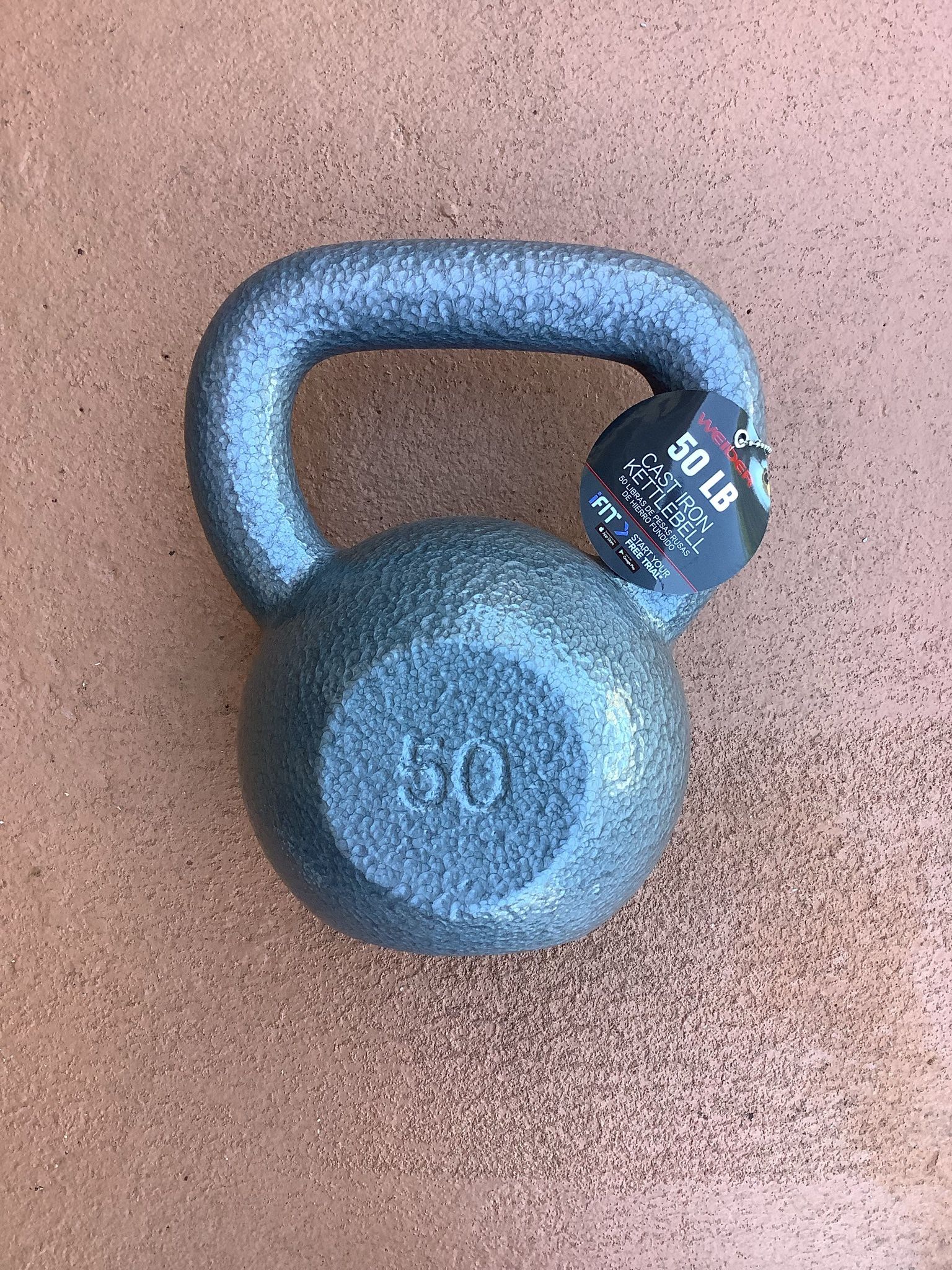 50.lbs X 1 Kettlebell