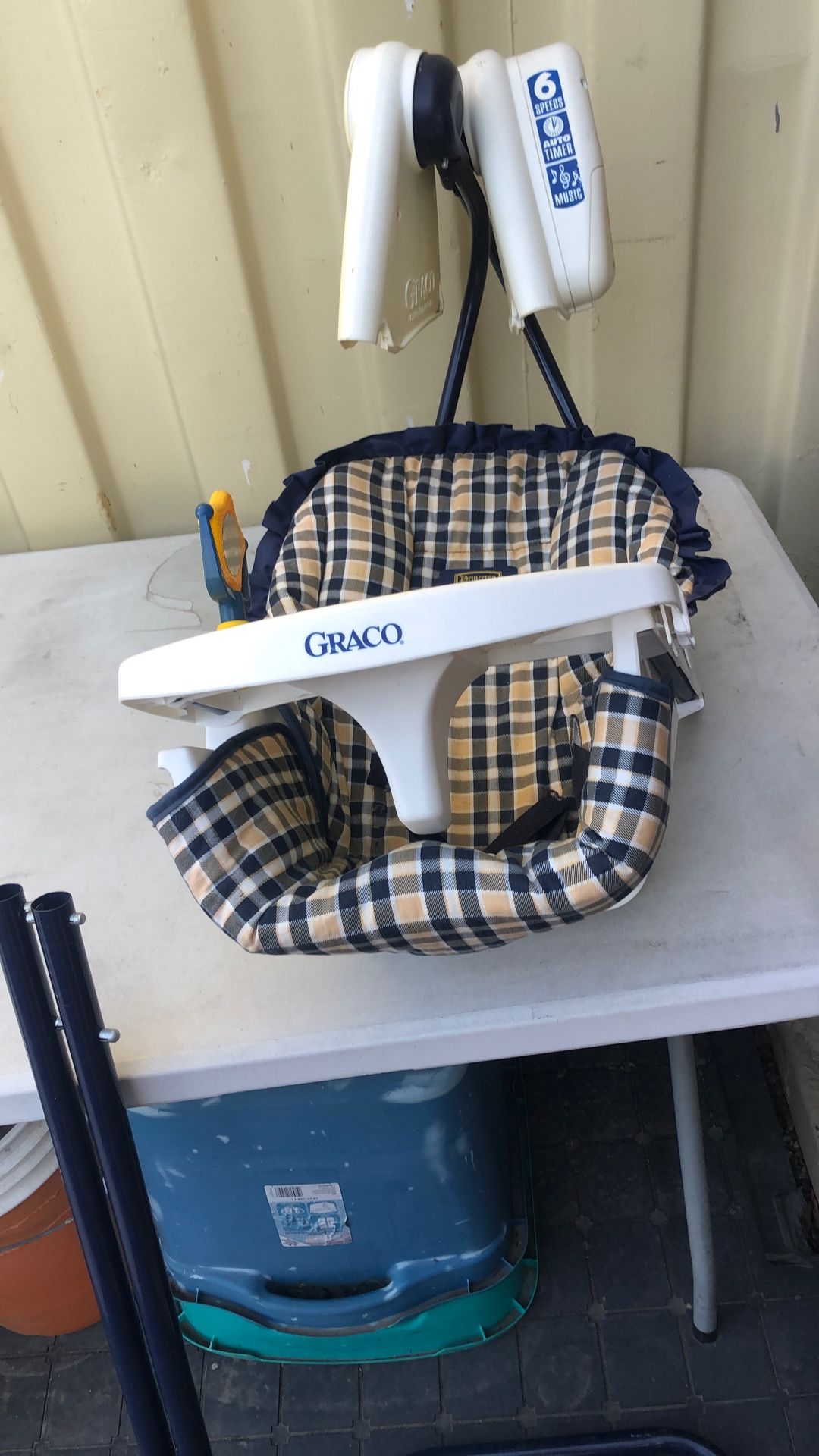 Automatic Baby Swing Uses Battery