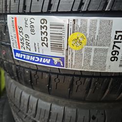 New Michelin Tires 