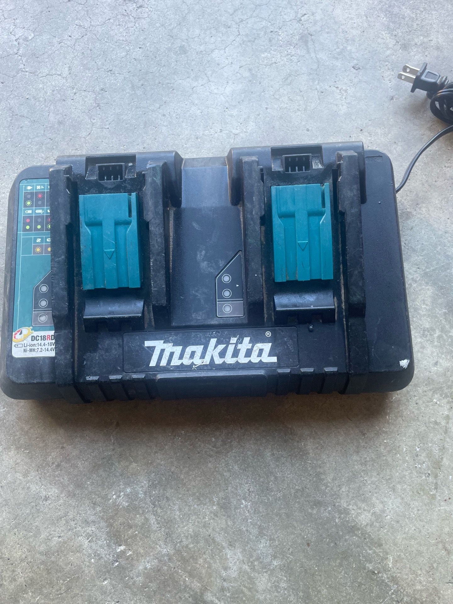makita cargador doble