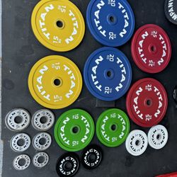 Titan Fitness Calibrated Steel Plates