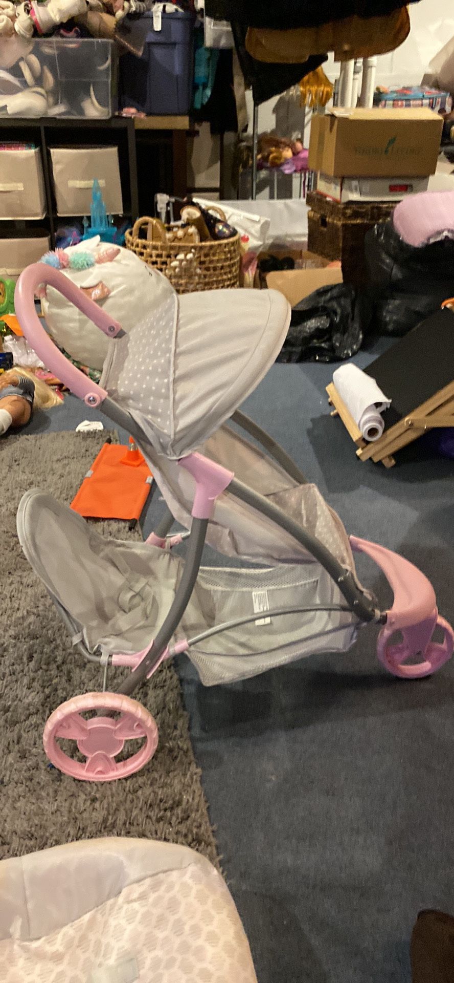Double Baby Doll Jogger Stroller