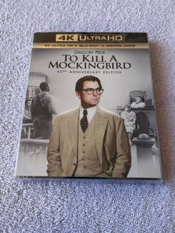 To Kill A Mockingbird 4K/Blu-Ray With Slipcover And Protective Case