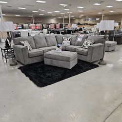 Brand New In Box Gretna Sectional (Ottoman Optional)